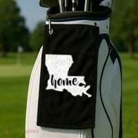 Louisiana Home State Golf Towel thumb 2