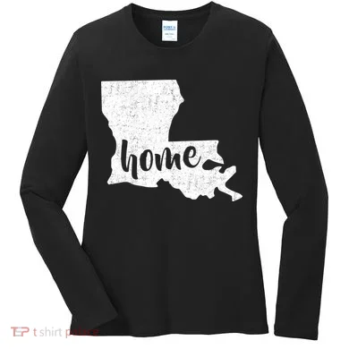 Louisiana Home State Women's Long Sleeve Shirt