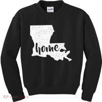 Louisiana Home State Kids Sweatshirt thumb 0