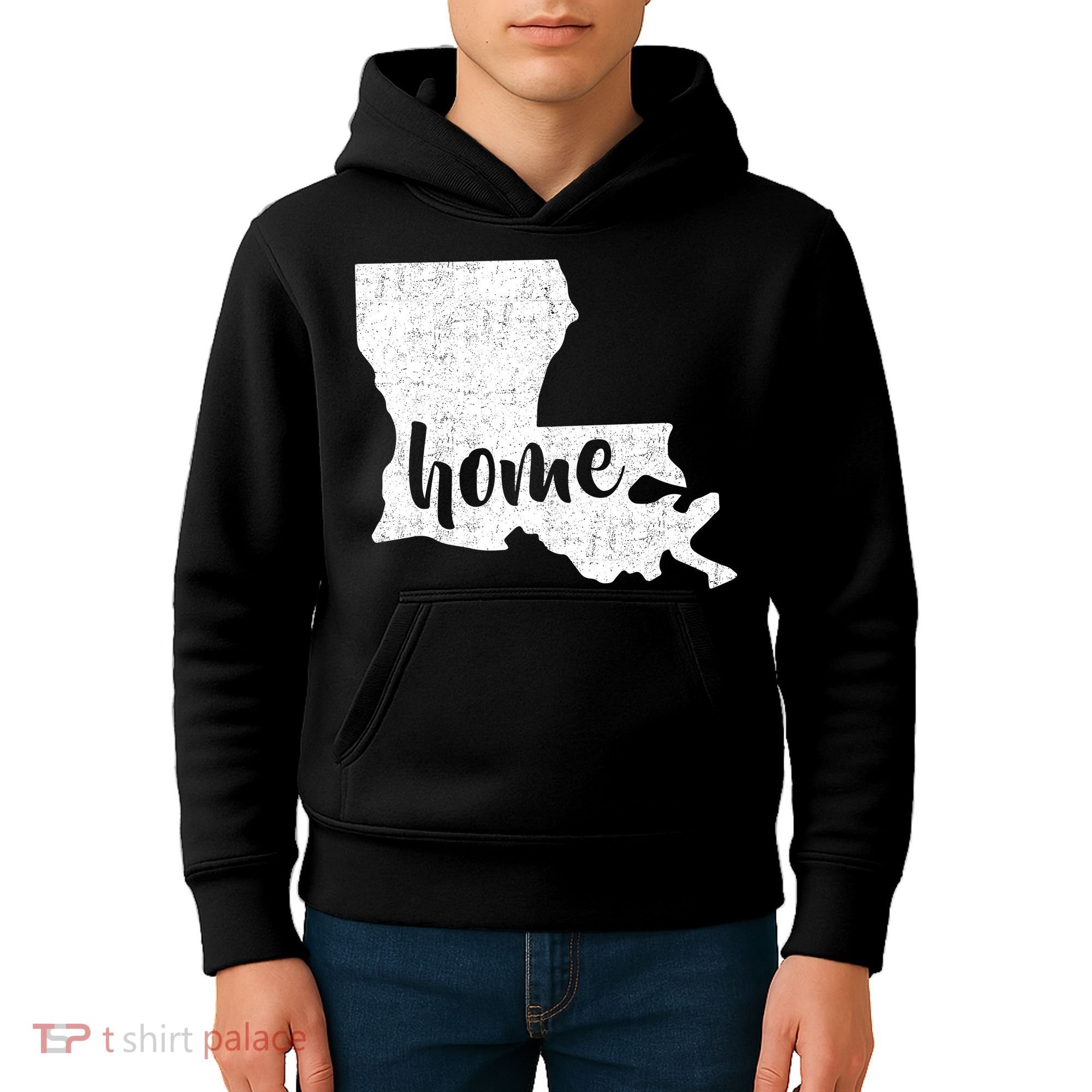 Louisiana Home State Kids Hoodie