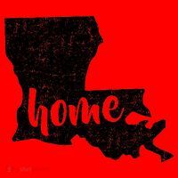 Louisiana Home State Santa Hat thumb 1