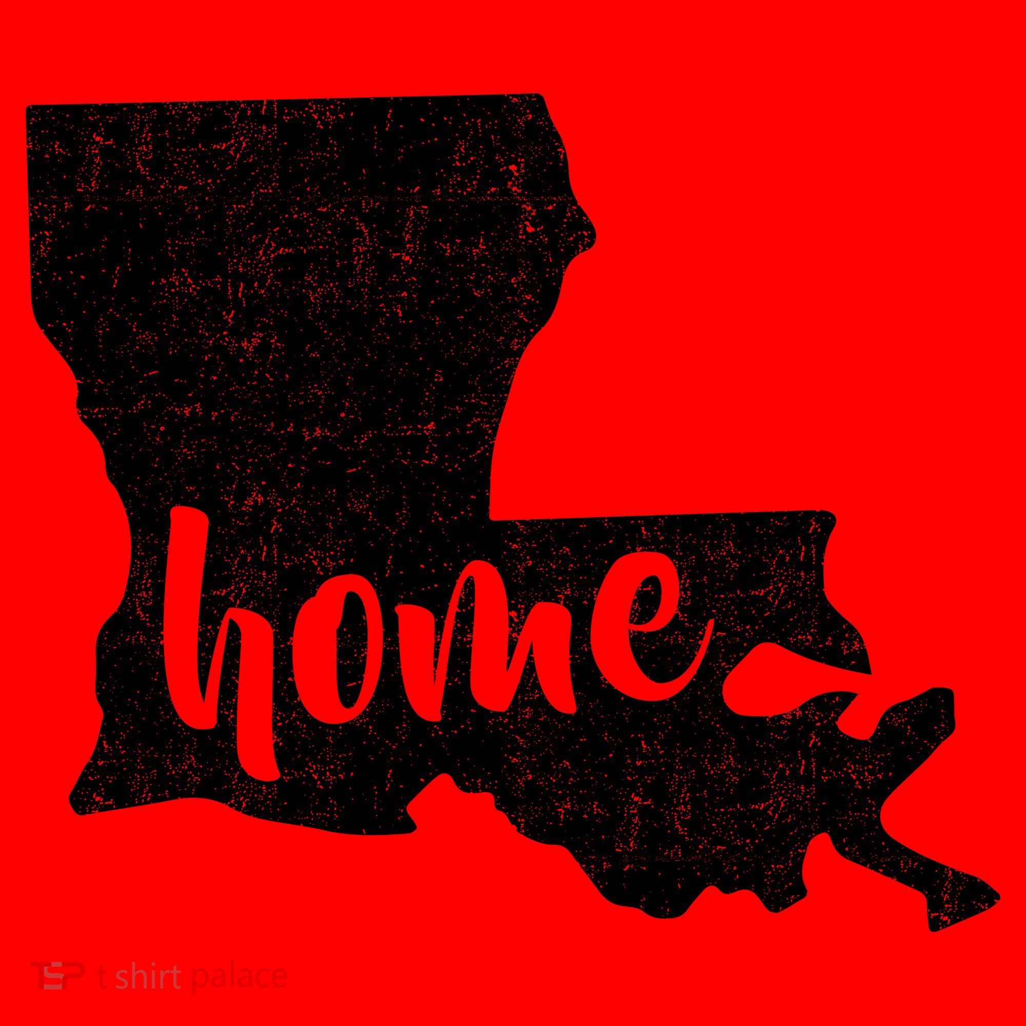 Louisiana Home State Santa Hat