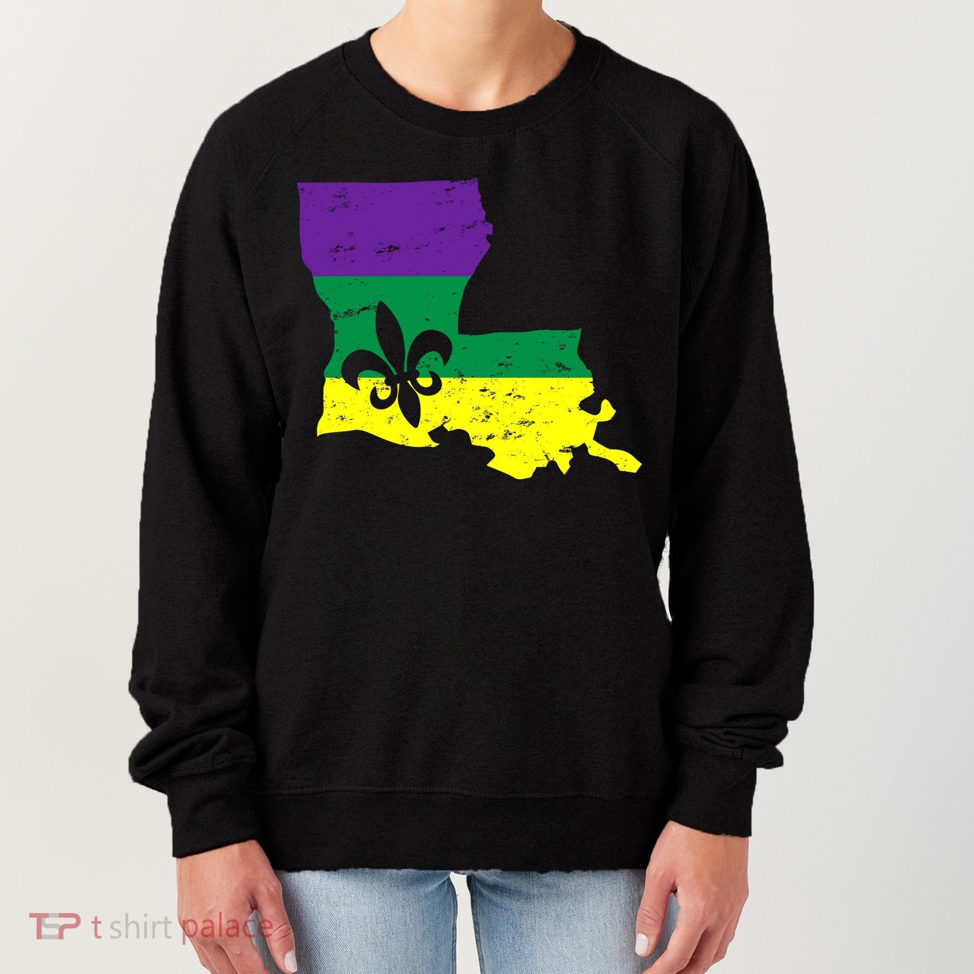 Louisiana Mardi Gras Women's Sweatshirt
