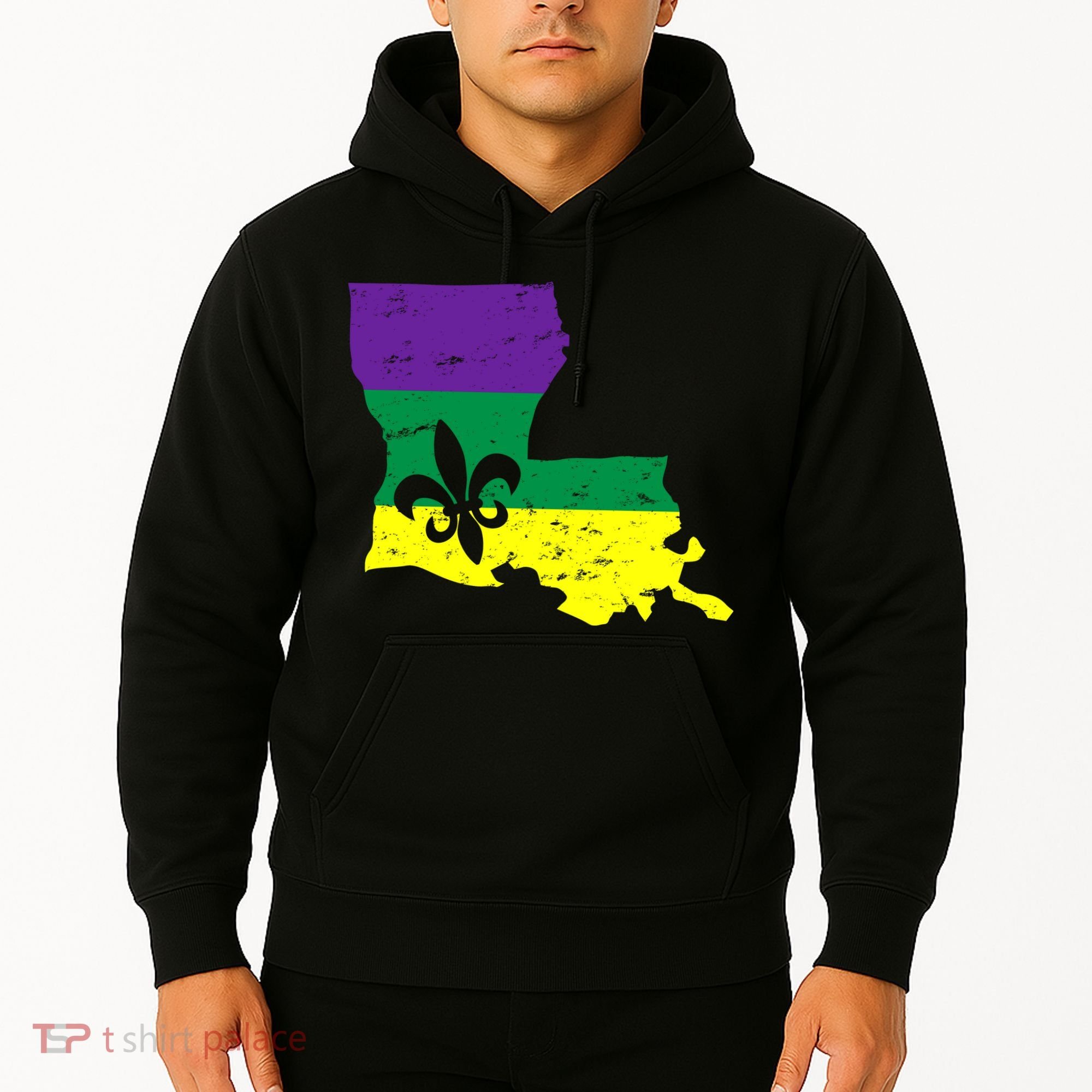 Louisiana Mardi Gras Hoodie