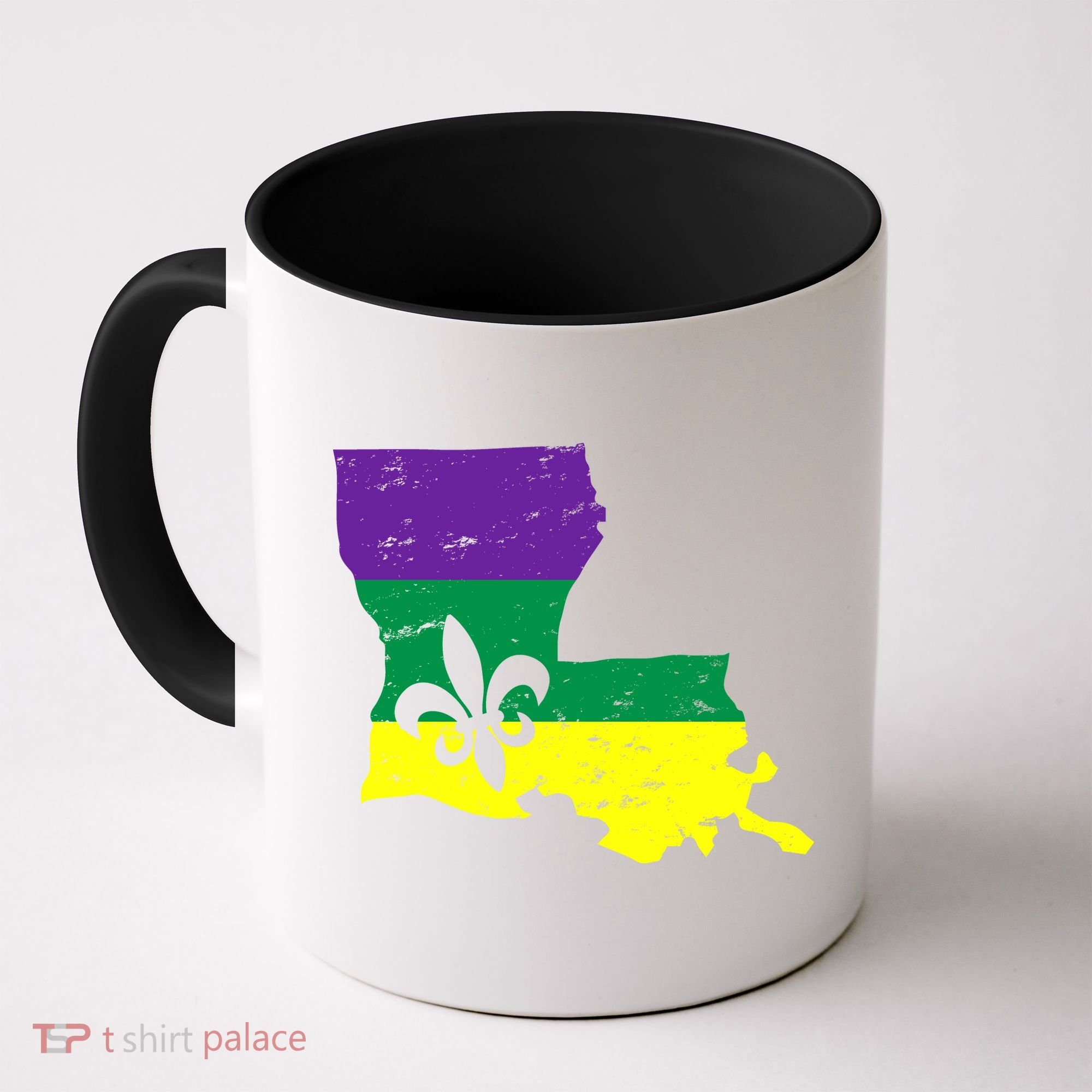 Louisiana Mardi Gras Coffee Mug