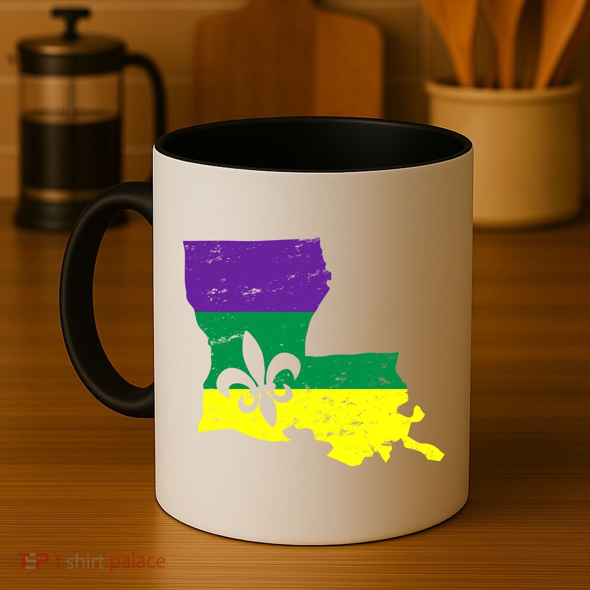Louisiana Mardi Gras Coffee Mug