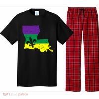 Louisiana Mardi Gras Pajama Set thumb 0