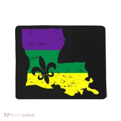 Louisiana Mardi Gras Mousepad