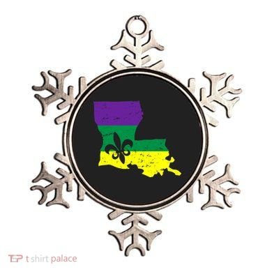 Louisiana Mardi Gras Ornament