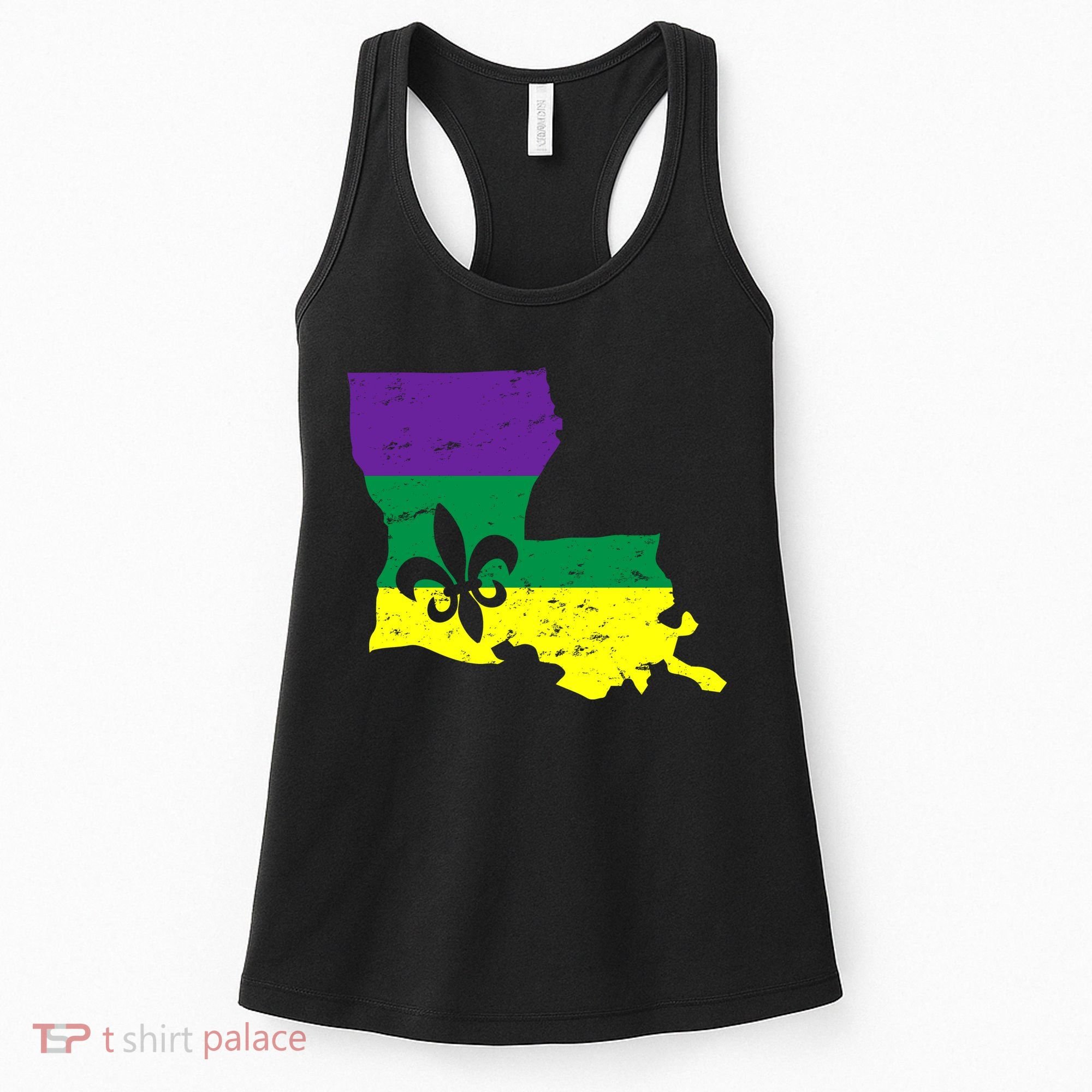 Louisiana Mardi Gras Women's Tank Top