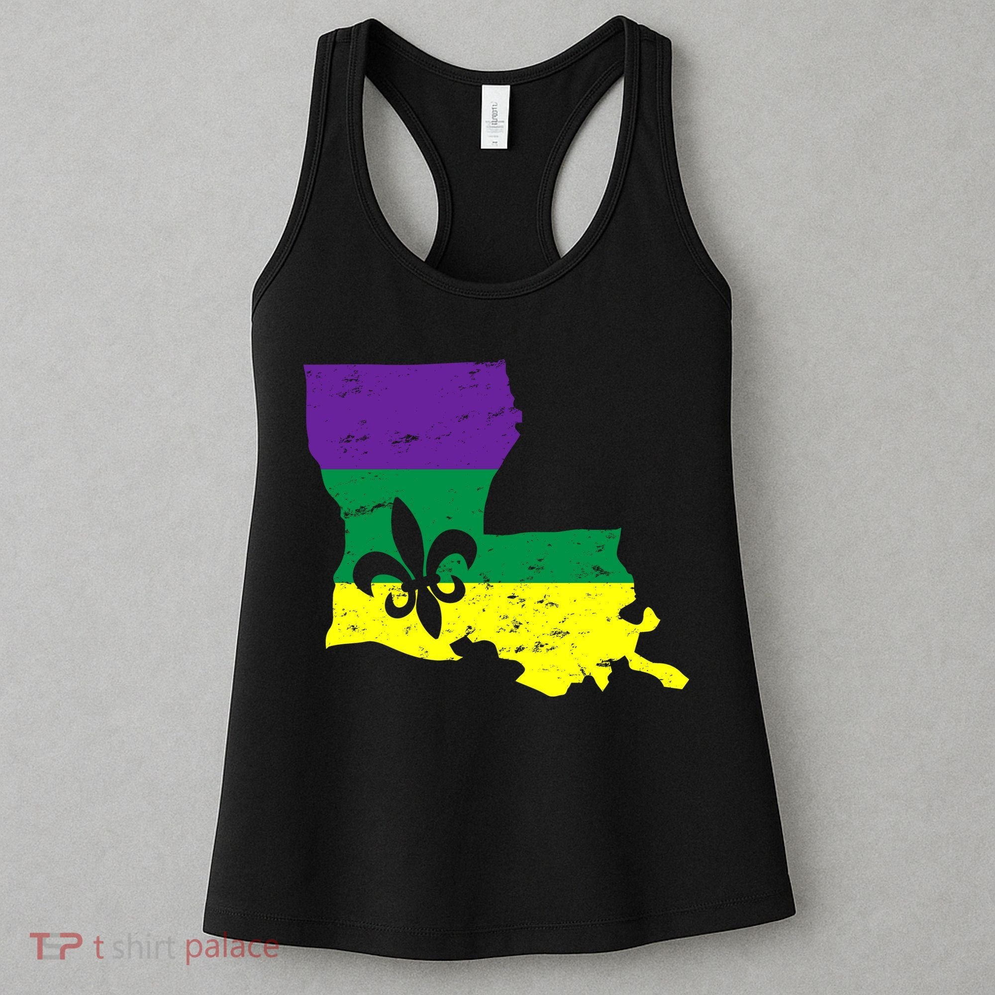 Louisiana Mardi Gras Women's Tank Top