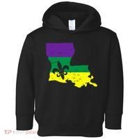 Louisiana Mardi Gras Toddler Hoodie thumb 0