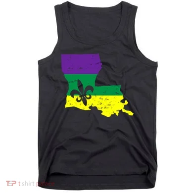 Louisiana Mardi Gras Tank Top