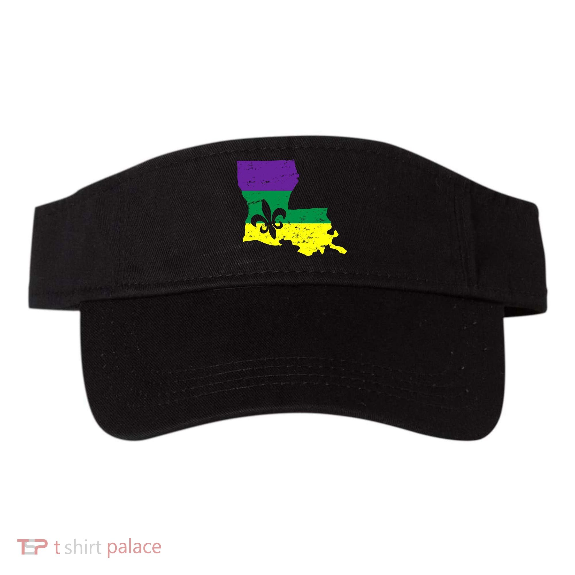 Louisiana Mardi Gras Visor