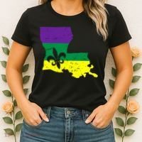 Louisiana Mardi Gras Women's T-Shirt thumb 2