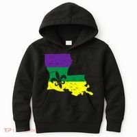 Louisiana Mardi Gras Kids Hoodie thumb 0