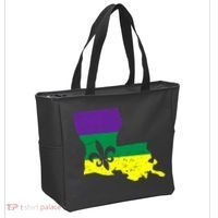 Louisiana Mardi Gras Tote Bag thumb 2