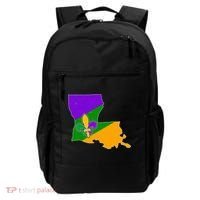 Louisiana Mardi Gras Fleur De Lis Backpack thumb 0