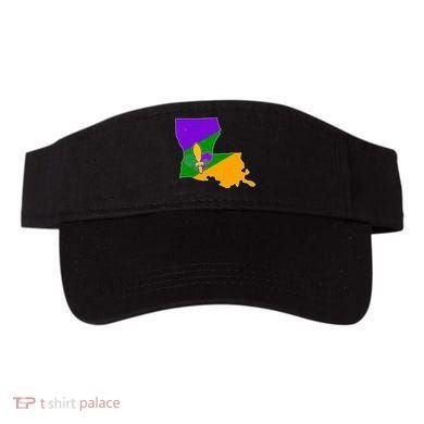 Louisiana Mardi Gras Fleur De Lis Visor