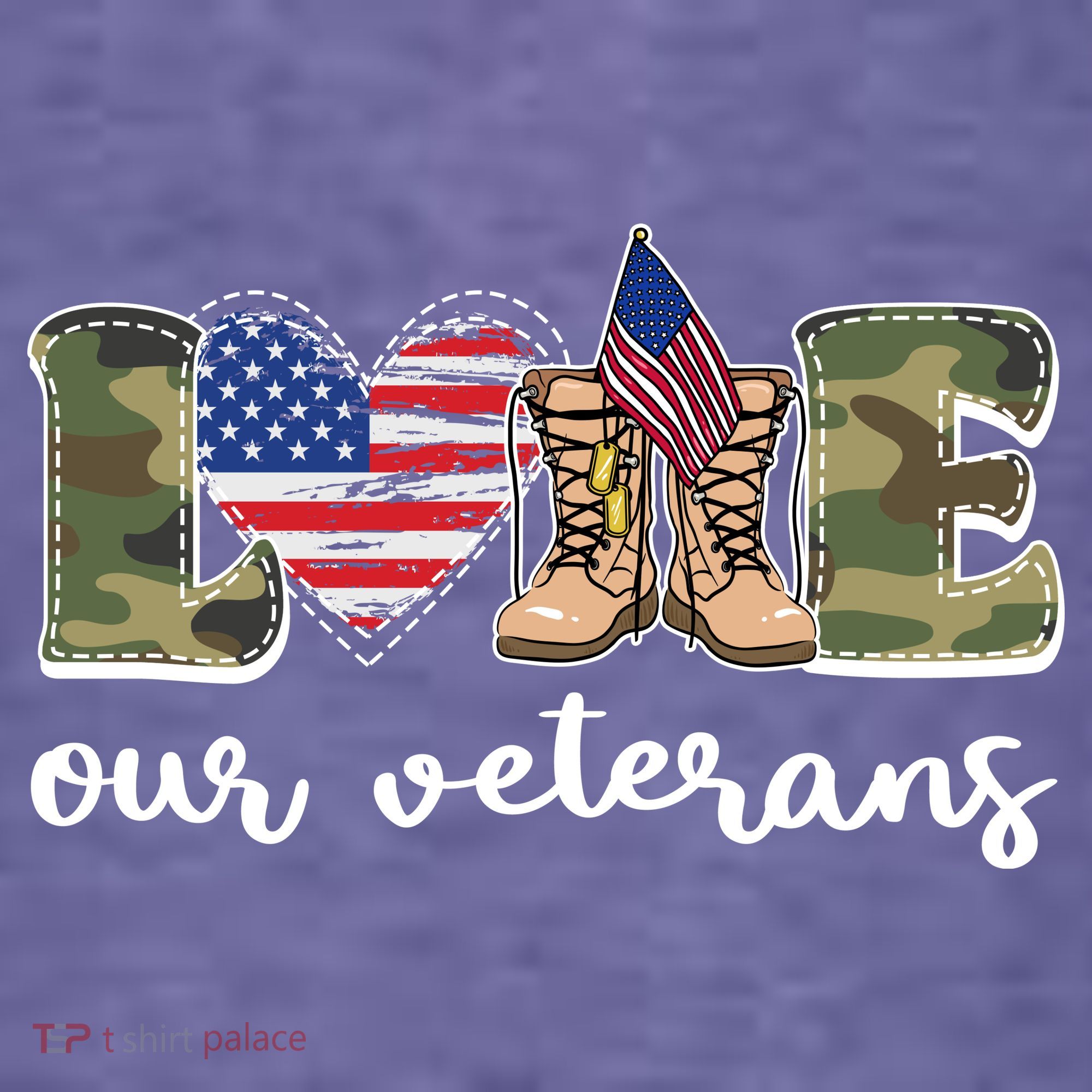 Love Our Veterans Support Our Veterans Women's Hoodie