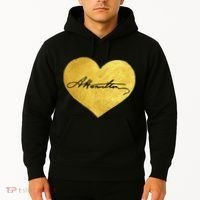 Love A. Hamilton Golden Signature Heart Hoodie thumb 2