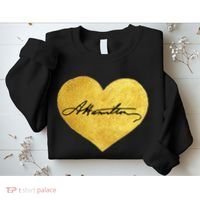 Love A. Hamilton Golden Signature Heart Sweatshirt thumb 2