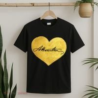 Love A. Hamilton Golden Signature Heart T-Shirt thumb 2