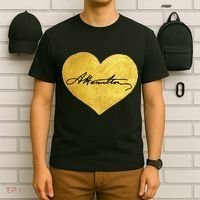 Love A. Hamilton Golden Signature Heart T-Shirt thumb 6