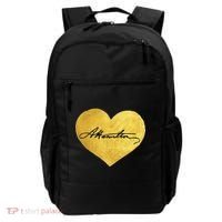 Love A. Hamilton Golden Signature Heart Backpack thumb 0