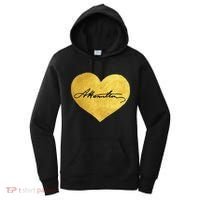 Love A. Hamilton Golden Signature Heart Women's Hoodie thumb 0