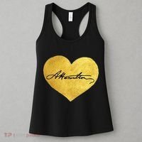 Love A. Hamilton Golden Signature Heart Women's Tank Top thumb 3