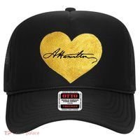 Love A. Hamilton Golden Signature Heart Hat thumb 0
