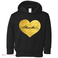 Love A. Hamilton Golden Signature Heart Toddler Hoodie thumb 0