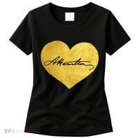 Love A. Hamilton Golden Signature Heart Women's T-Shirt thumb 0