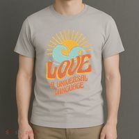 Love A Universal Language T-Shirt thumb 3