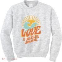 Love A Universal Language Kids Sweatshirt thumb 0