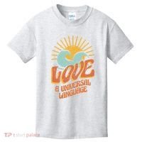 Love A Universal Language Kids T-Shirt thumb 0