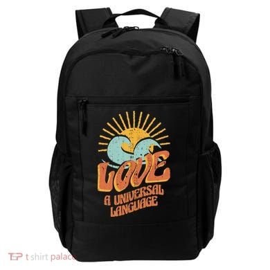 Love A Universal Language Backpack