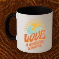 Love A Universal Language Coffee Mug thumb 2