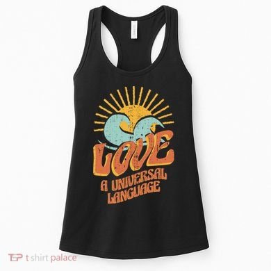 Love A Universal Language Women's Tank Top
