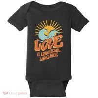 Love A Universal Language Baby Bodysuit thumb 0