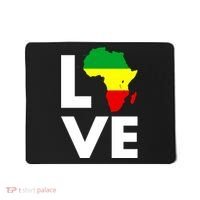 LOVE Africa Map Black History Month Mousepad thumb 0