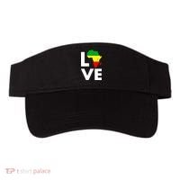 LOVE Africa Map Black History Month Visor thumb 0