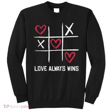 Love Always Wins Game Sweatshirt