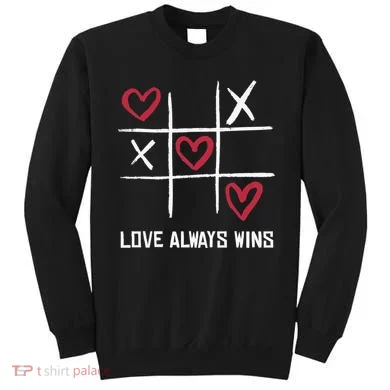 Love Always Wins Game Sweatshirt