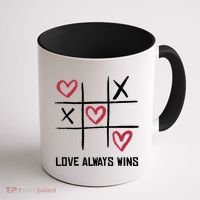 Love Always Wins Game Coffee Mug thumb 1
