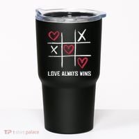Love Always Wins Game Tumbler thumb 0