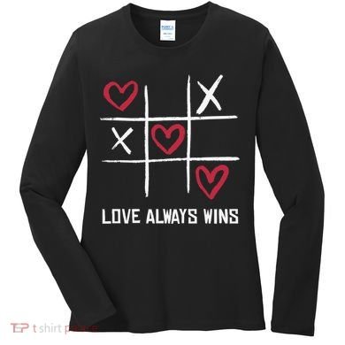 Love Always Wins Game Women's Long Sleeve Shirt