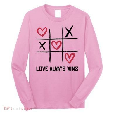 Love Always Wins Game Long Sleeve Shirt