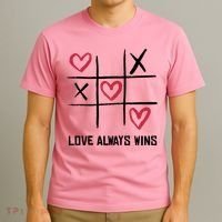 Love Always Wins Game T-Shirt thumb 3